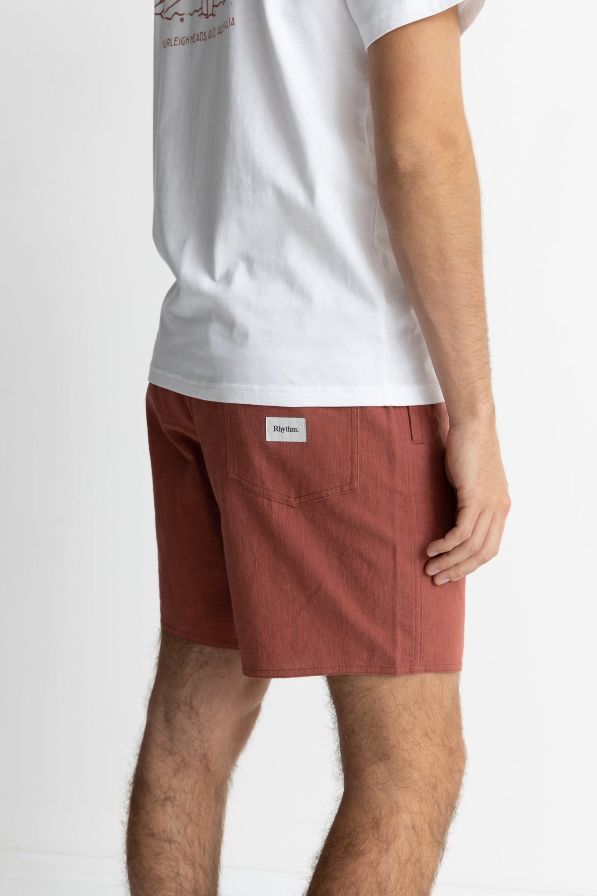 Textured Linen Jam - CLAY