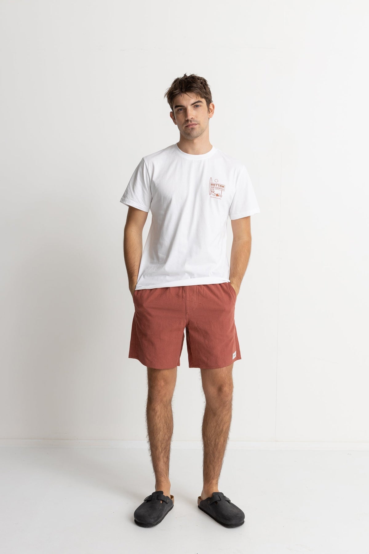 Textured Linen Jam - CLAY