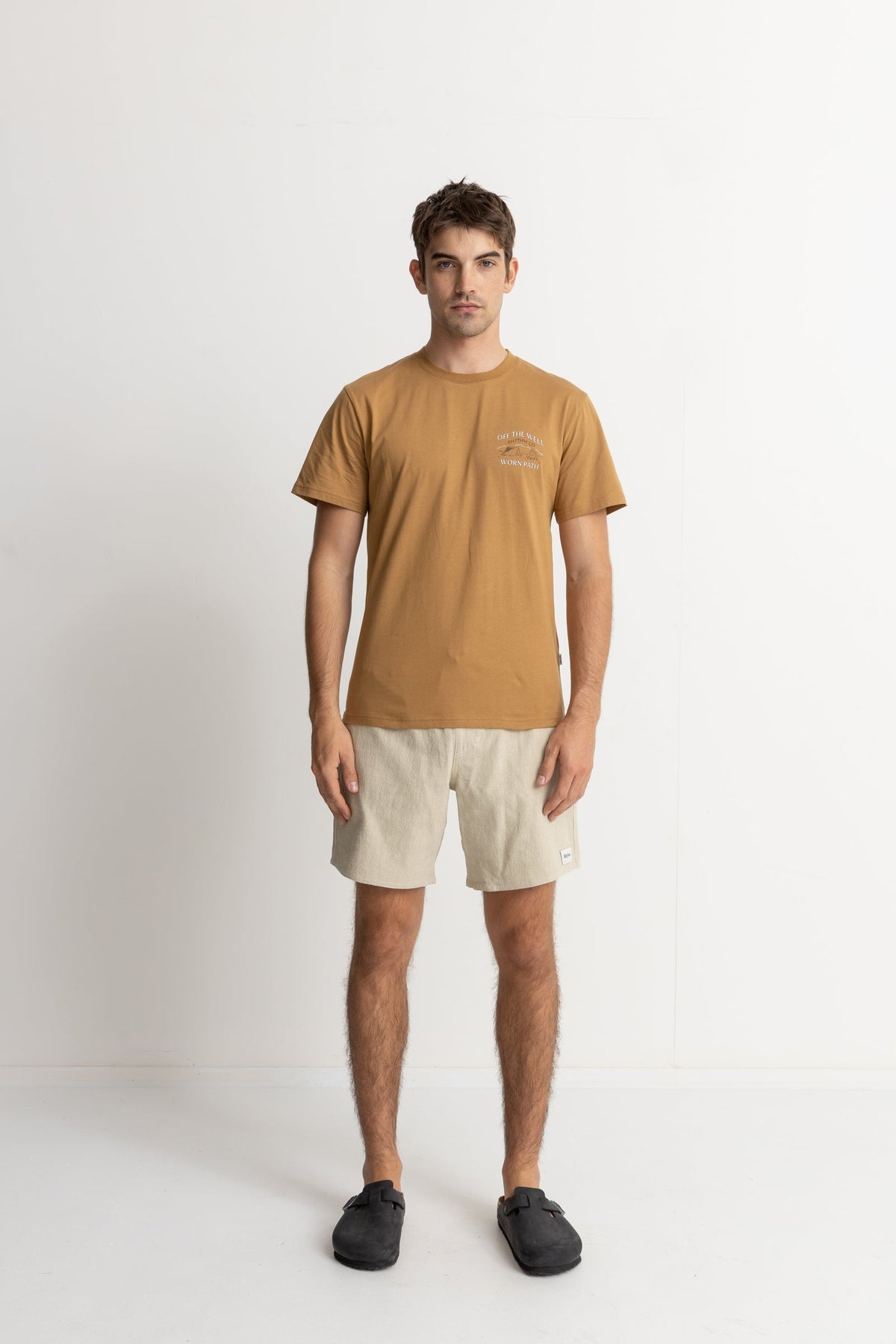 Wilderness Tee - CAMEL