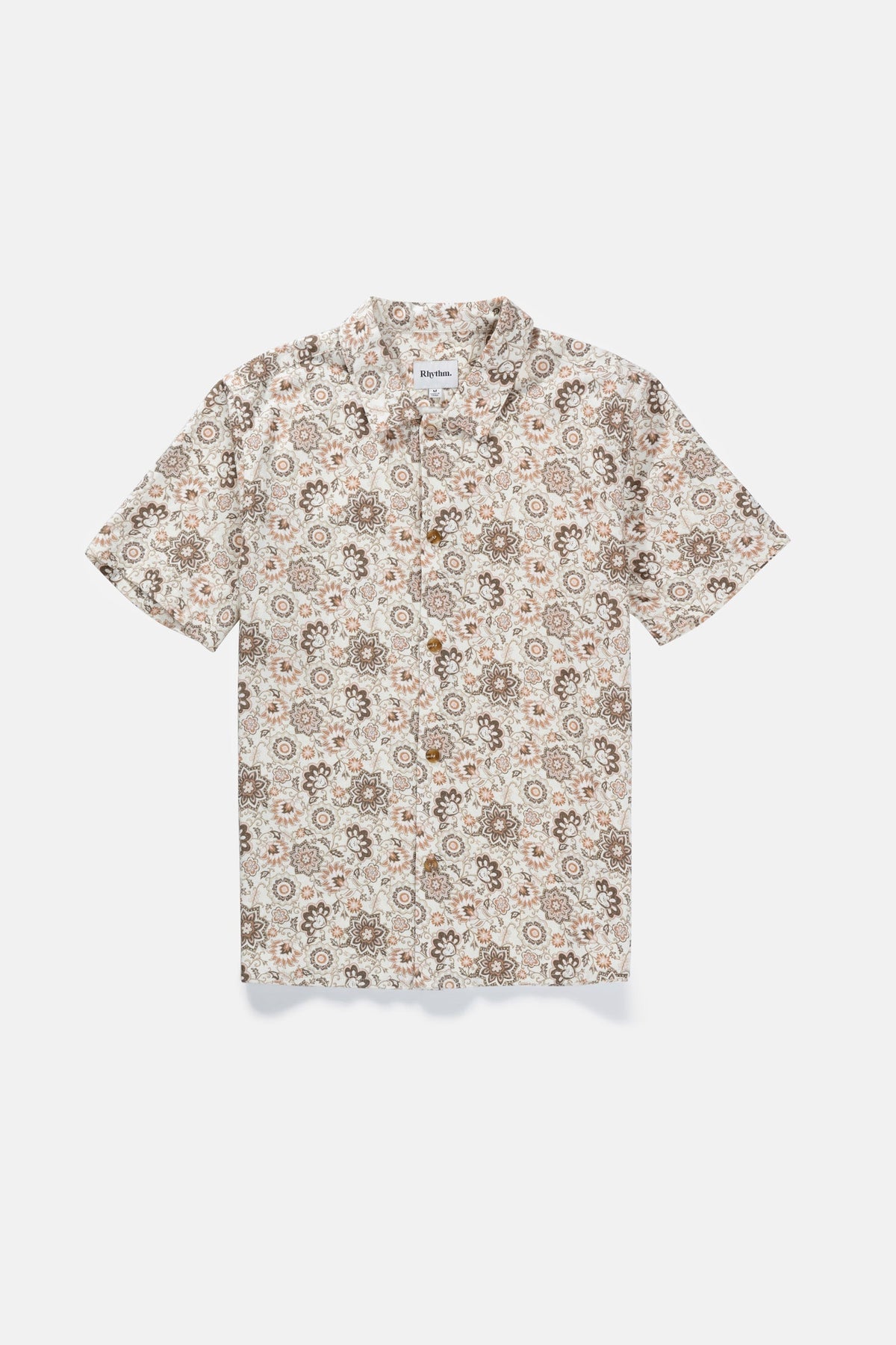 Raya Paisley Short Sleeve - NATURAL