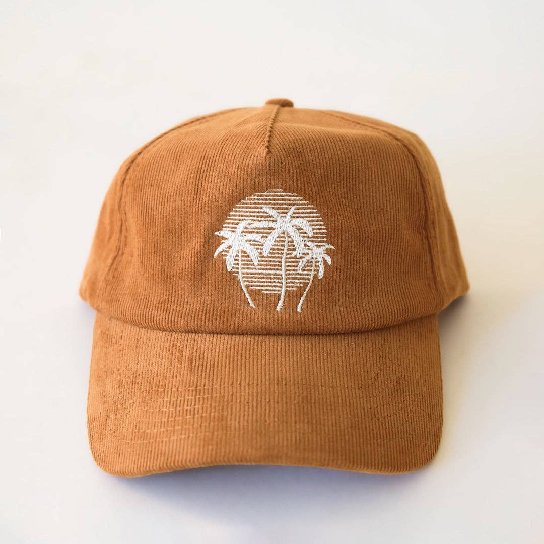 Palm Cord Snapback - TOFFEE