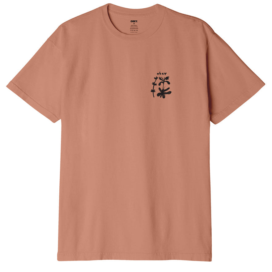 Leaves Organic Tee - CORK
