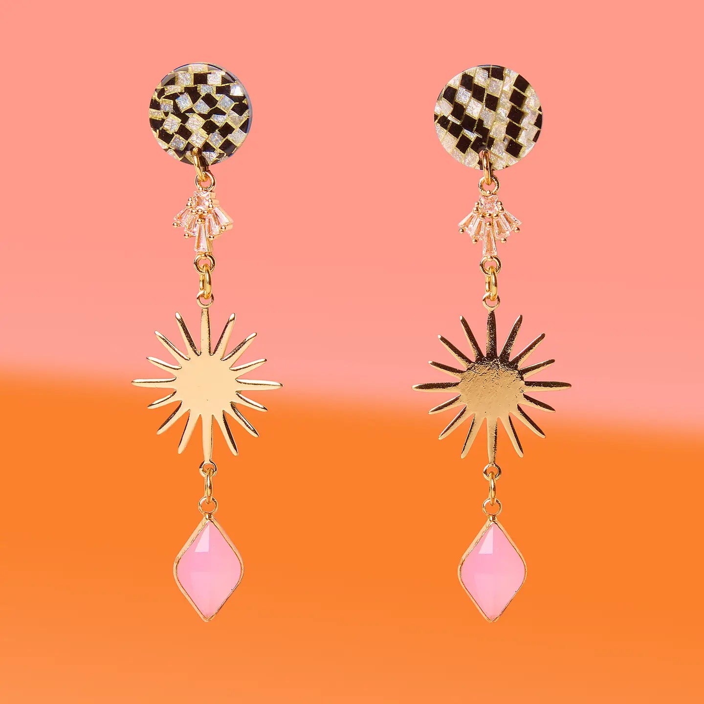 Edge Dangle Earrings