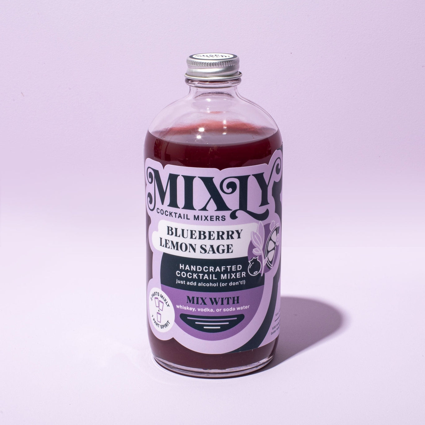 Blueberry Sage Cocktail Mixer - 4oz