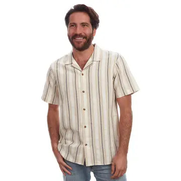 Sawyer Button Front Shirt - TAN