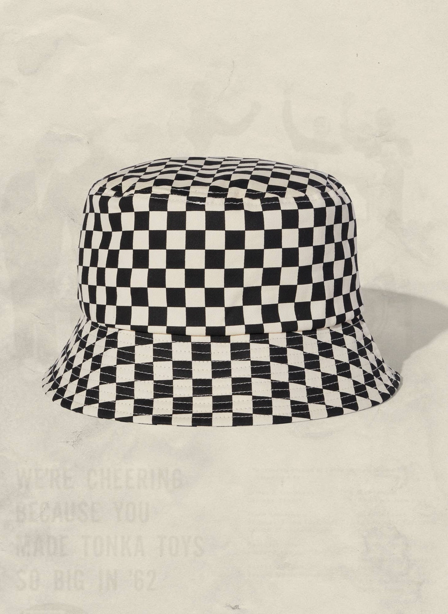 Kids Checkerboard Bucket Hat