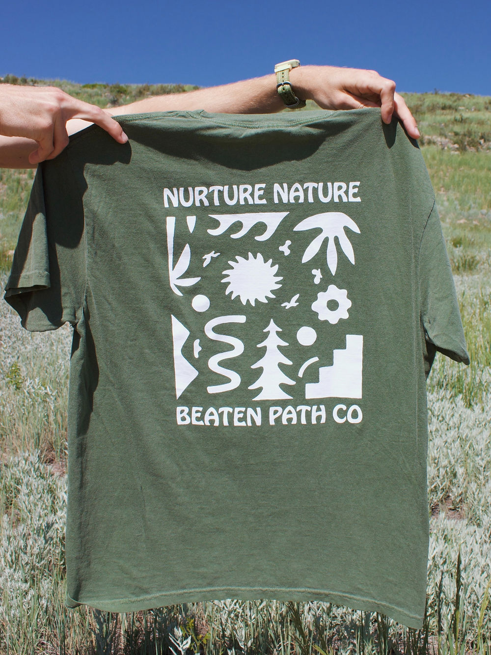 Doodles Tee - GREEN