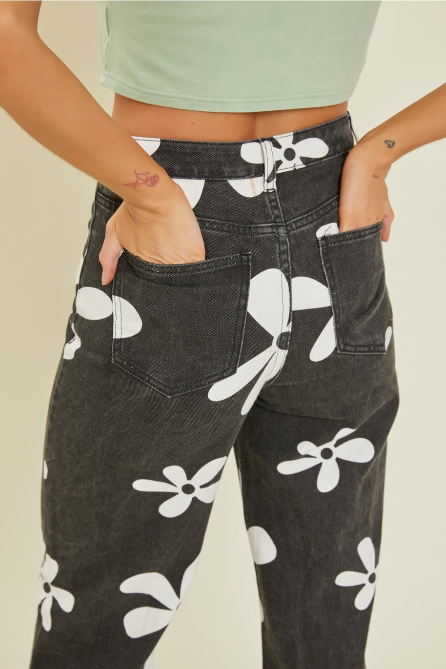 Corrine Jeans - BLACK