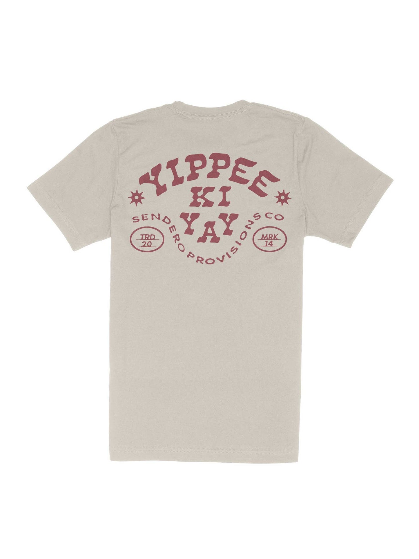 Yippee Ki Yay Tee - BEIGE