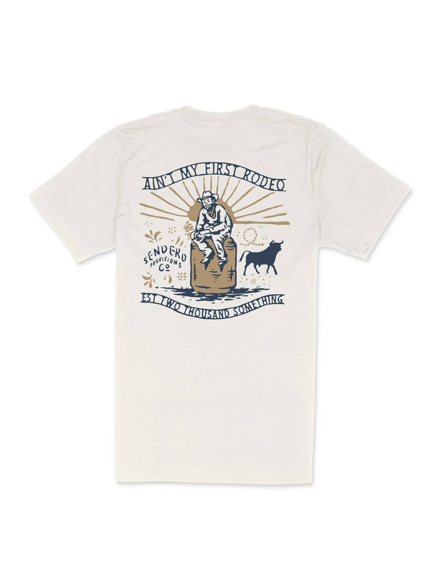 First Rodeo Tee - VINTAGE WHITE