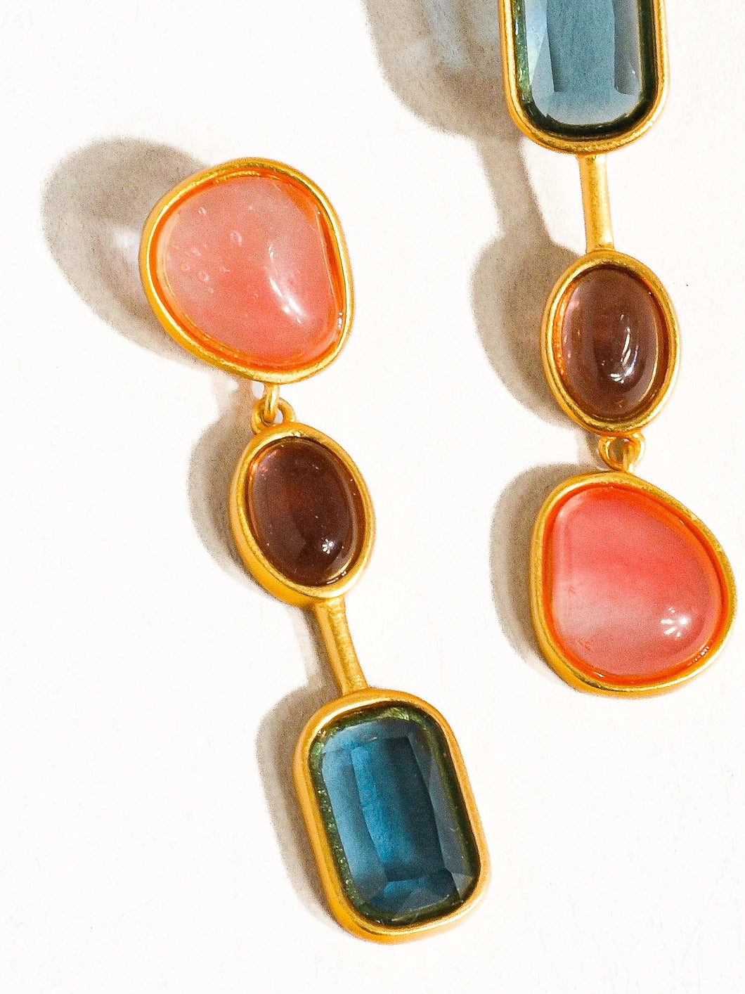 Delia Earrings - MULTI/GOLD