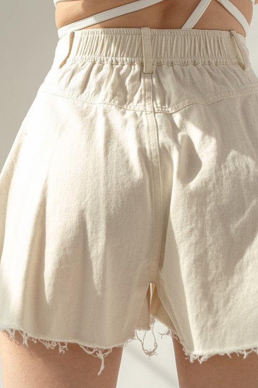 The Aaliyah Short - OATMEAL