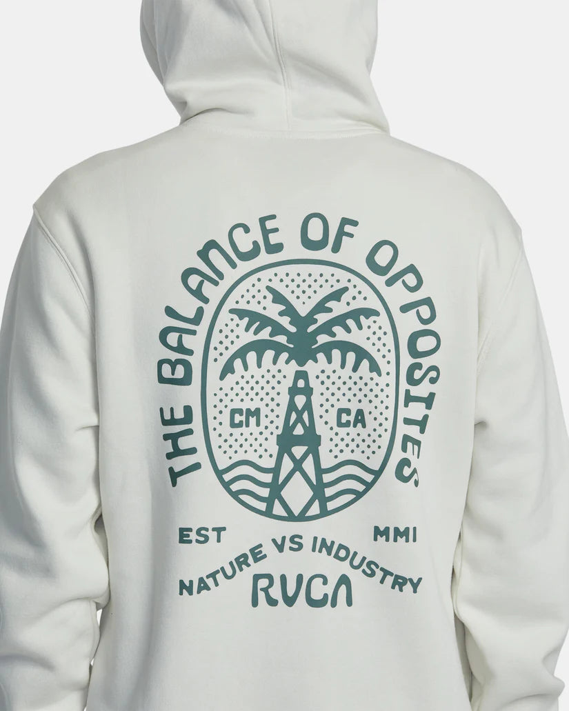 Cliff Shore Hoodie - SILVER BLEACH