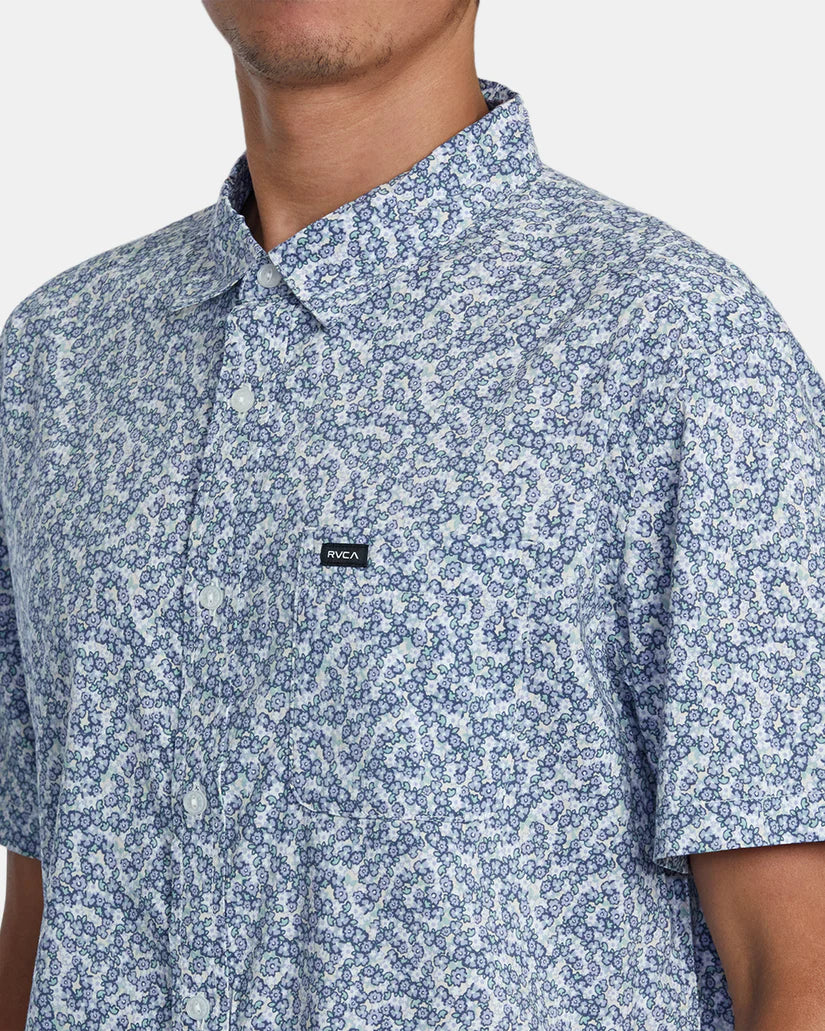 Micro Garden Short Sleeve - BLUE TIDE