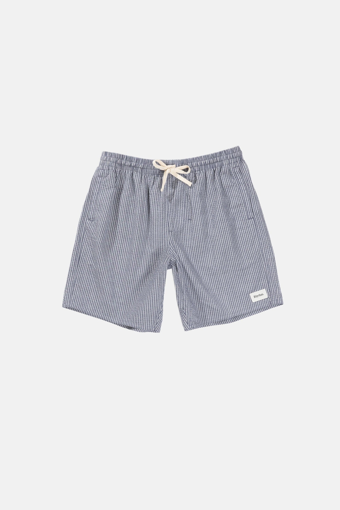 Seersucker Stripe Jam - BLUE