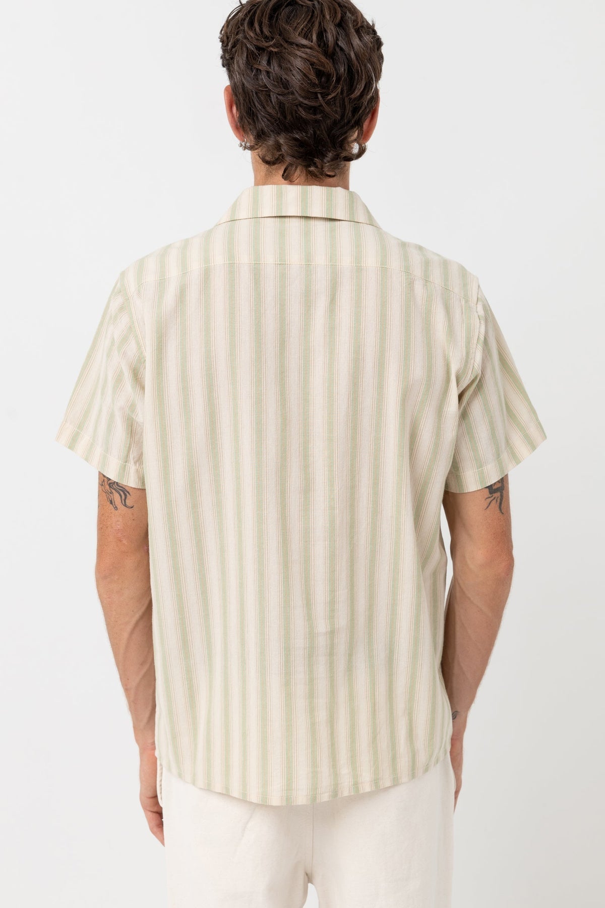 Vacation Stripe Short Sleeve - NATURAL