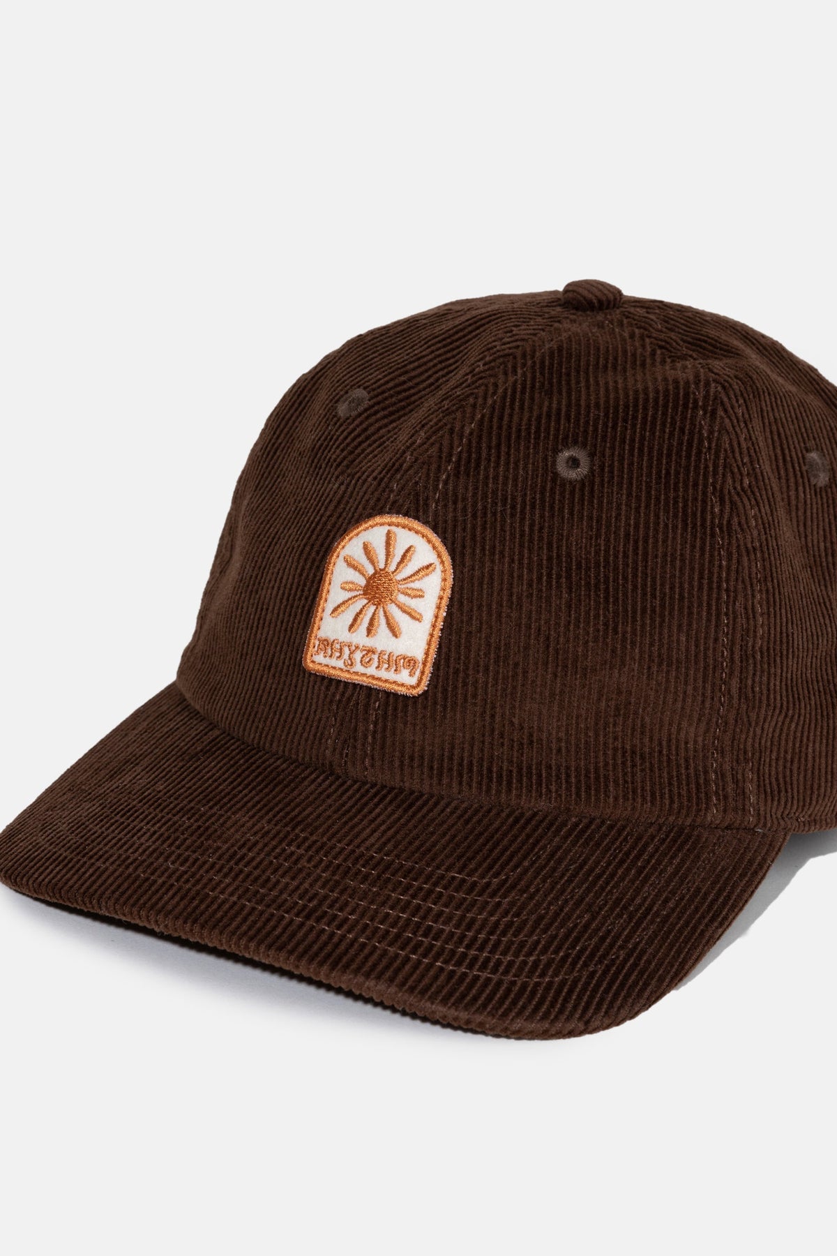 Shine Cord Cap - CHOCOLATE