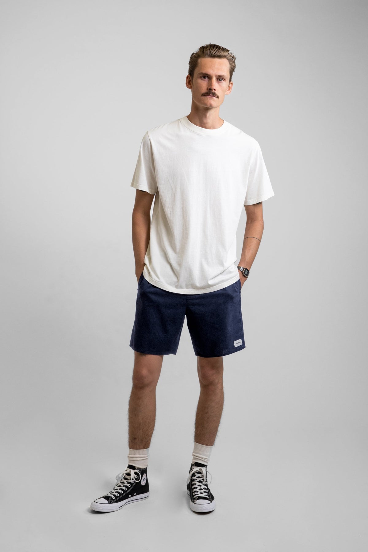 Classic Linen Jam - WORN NAVY