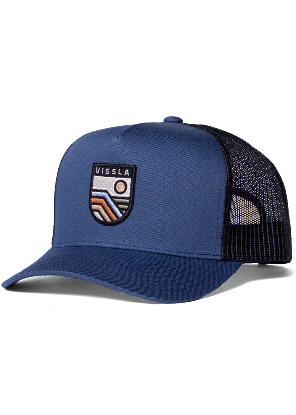 Solid Sets Eco Trucker Hat - DARK NAVAL