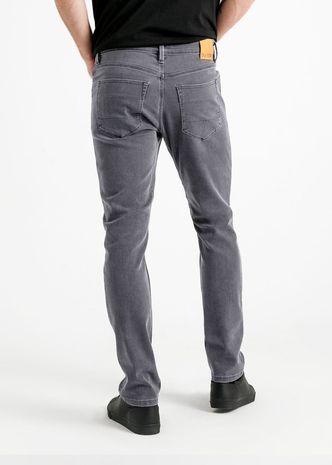 Performance Denim Slim - AGED GREY