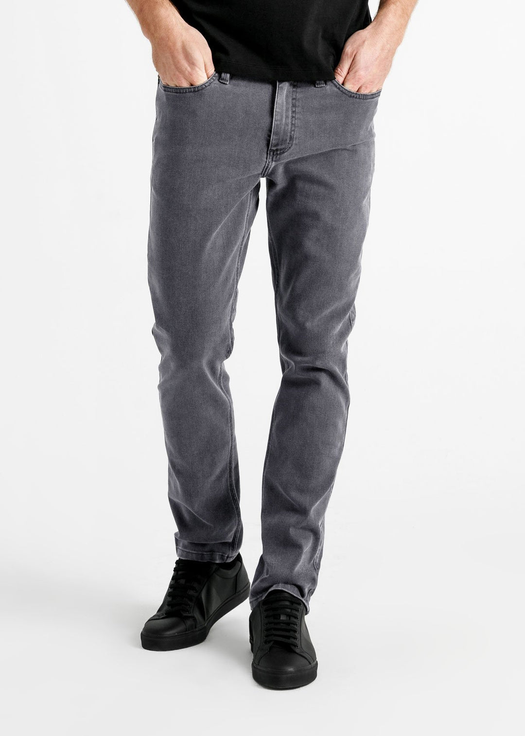 Performance Denim Slim - AGED GREY
