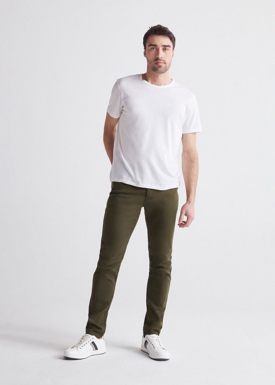No Sweat Pant Slim - ARMY GREEN