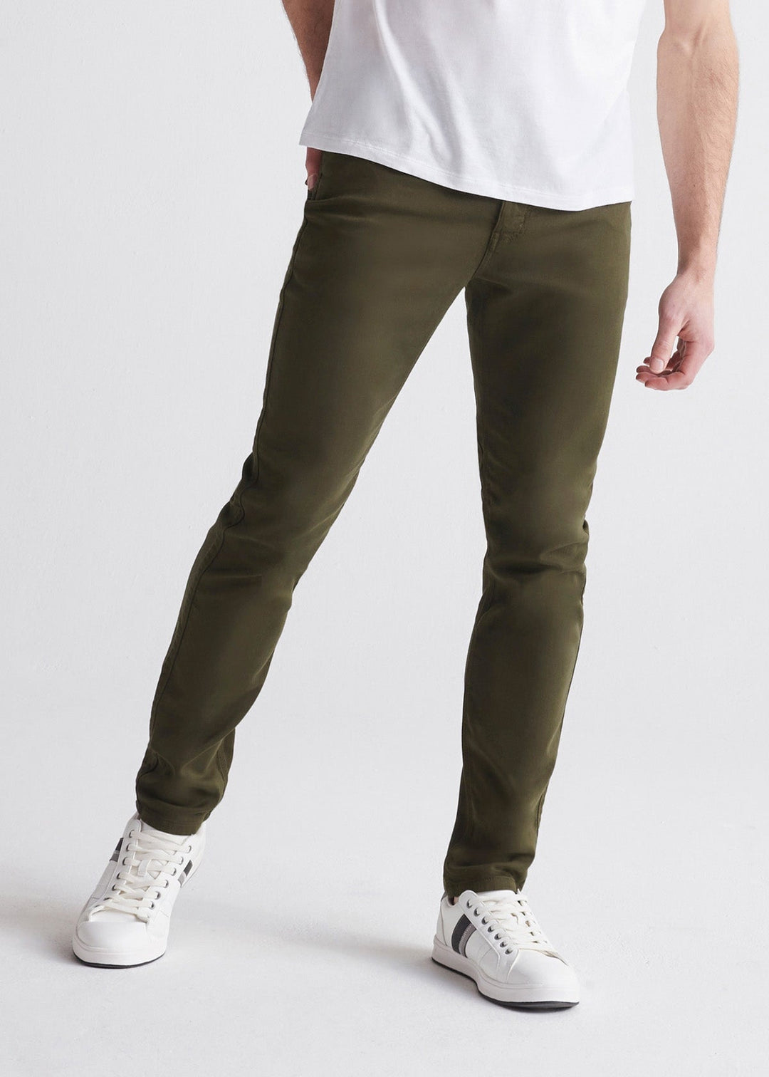 No Sweat Pant Slim - ARMY GREEN