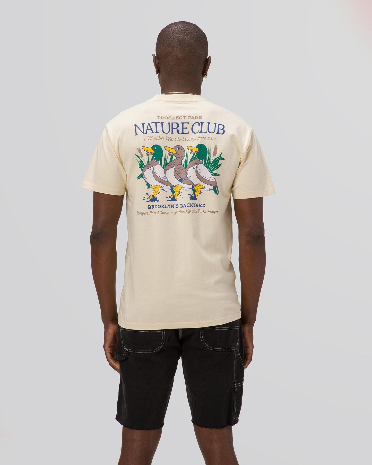 Prospect Park Alliance x Nature Club Tee - NATURAL