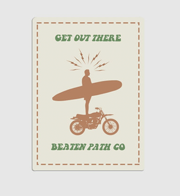 The Elements Sticker - GET OUT THERE