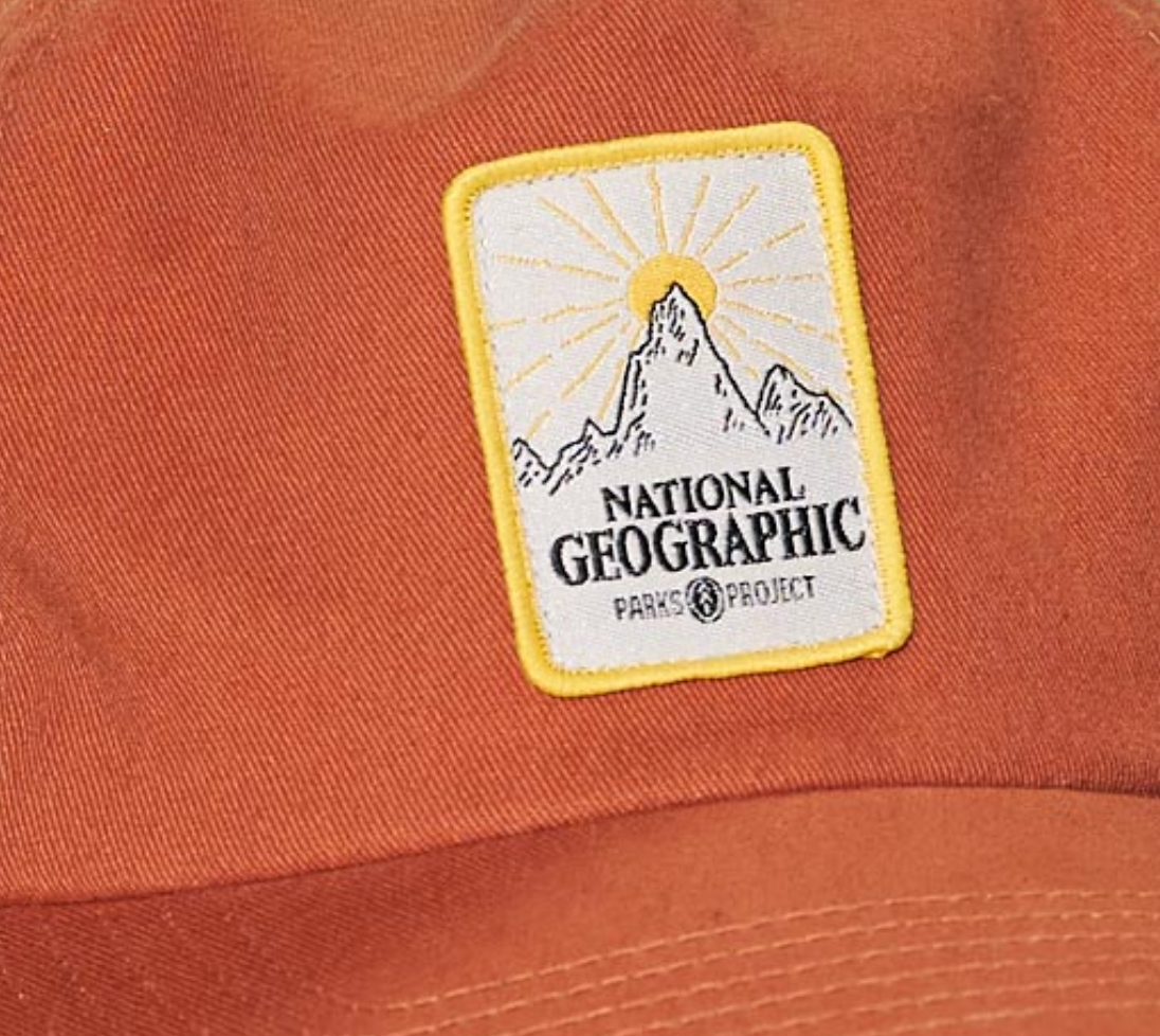 National Geographic Peaks Patch Hat - KHAKI