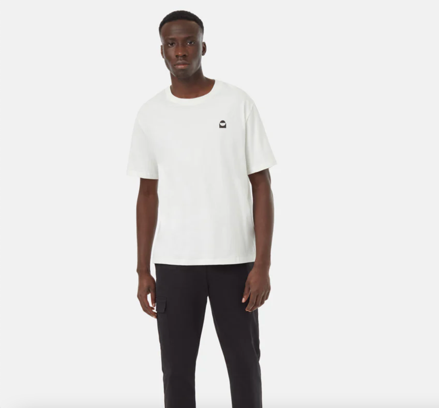 Regenerative Field Tee - UNDYED METEORITE BLACK