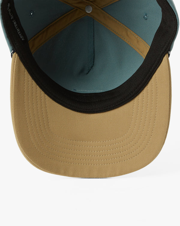 A/Div Strapback Hat - WASHED BLUE