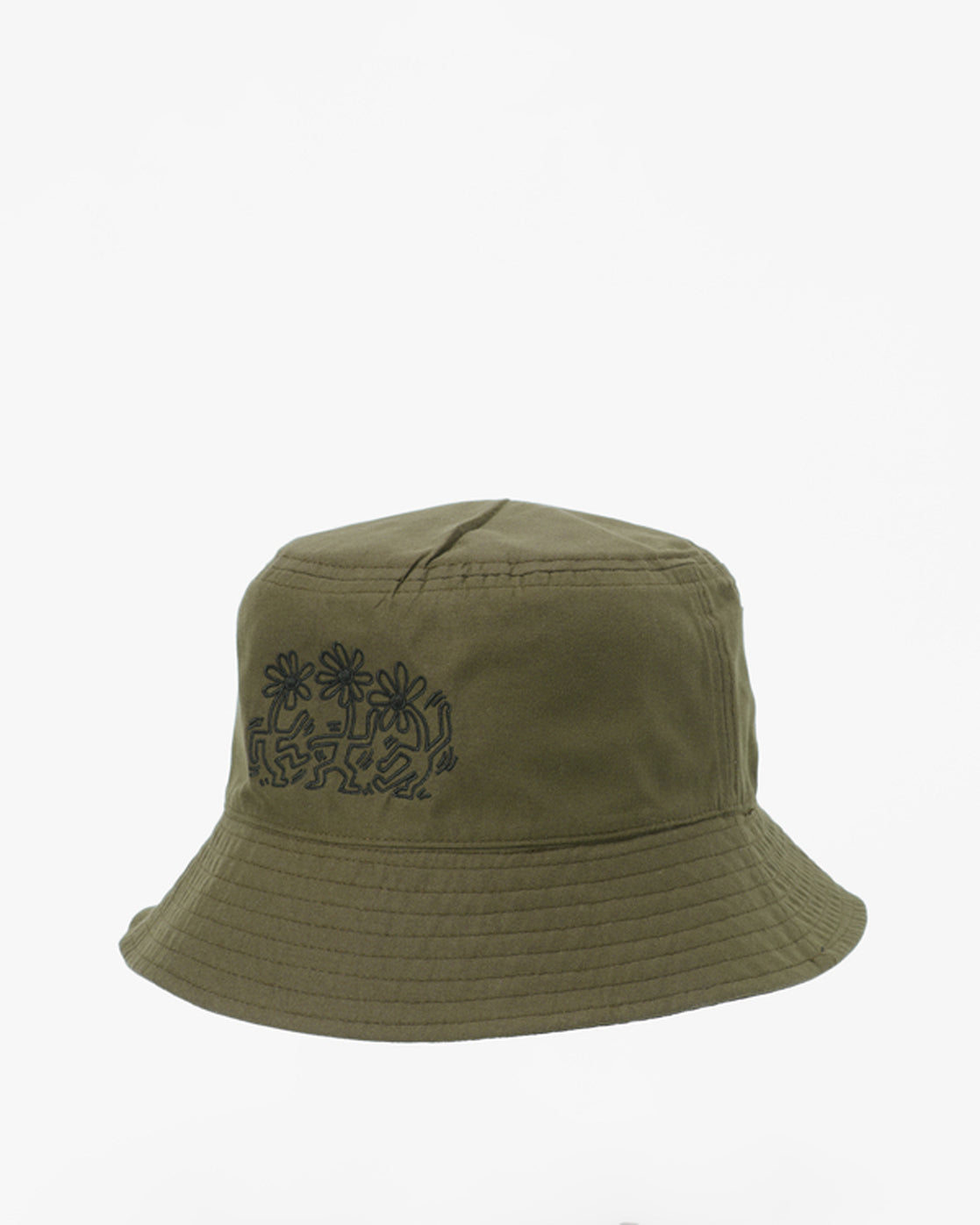 Keith Haring Jam Reversible Bucket Hat - BLACK