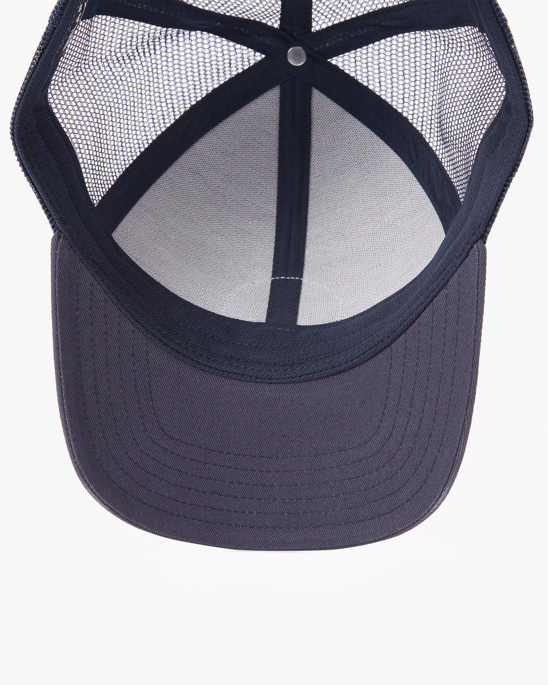 Walled Trucker Hat - NAVY