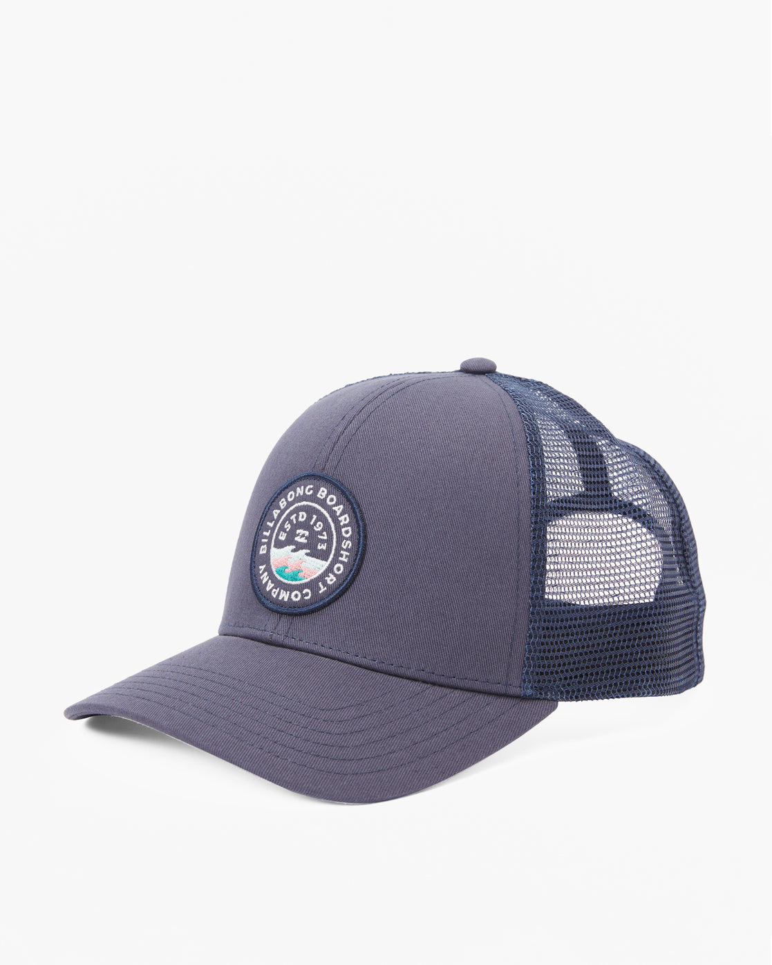 Walled Trucker Hat - NAVY