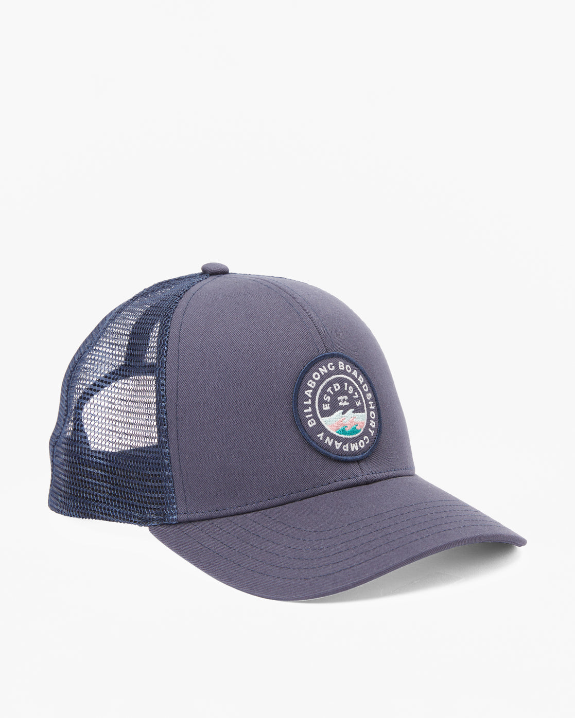 Walled Trucker Hat - NAVY
