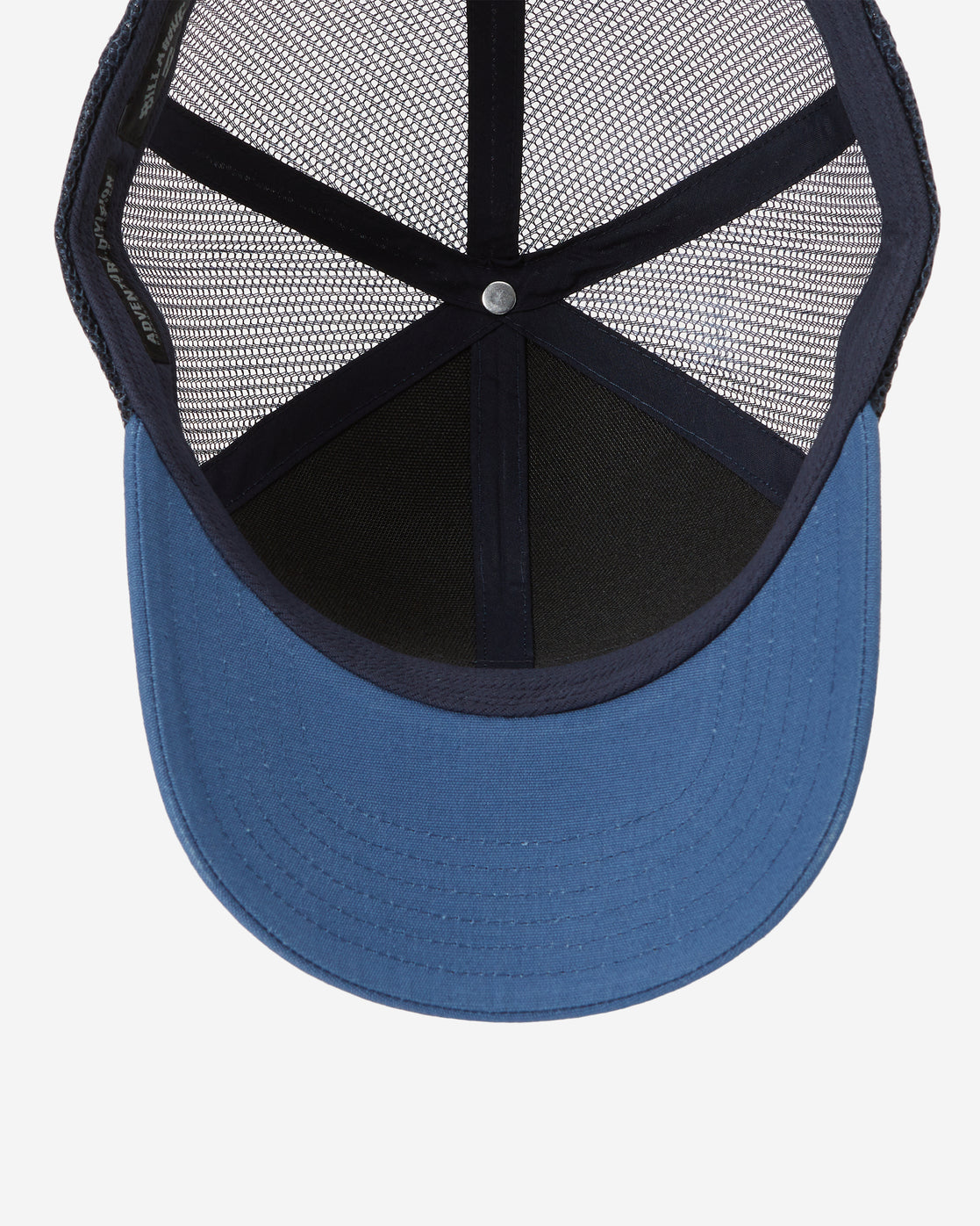 A/Div Walled Trucker Hat - SPACE BLUE