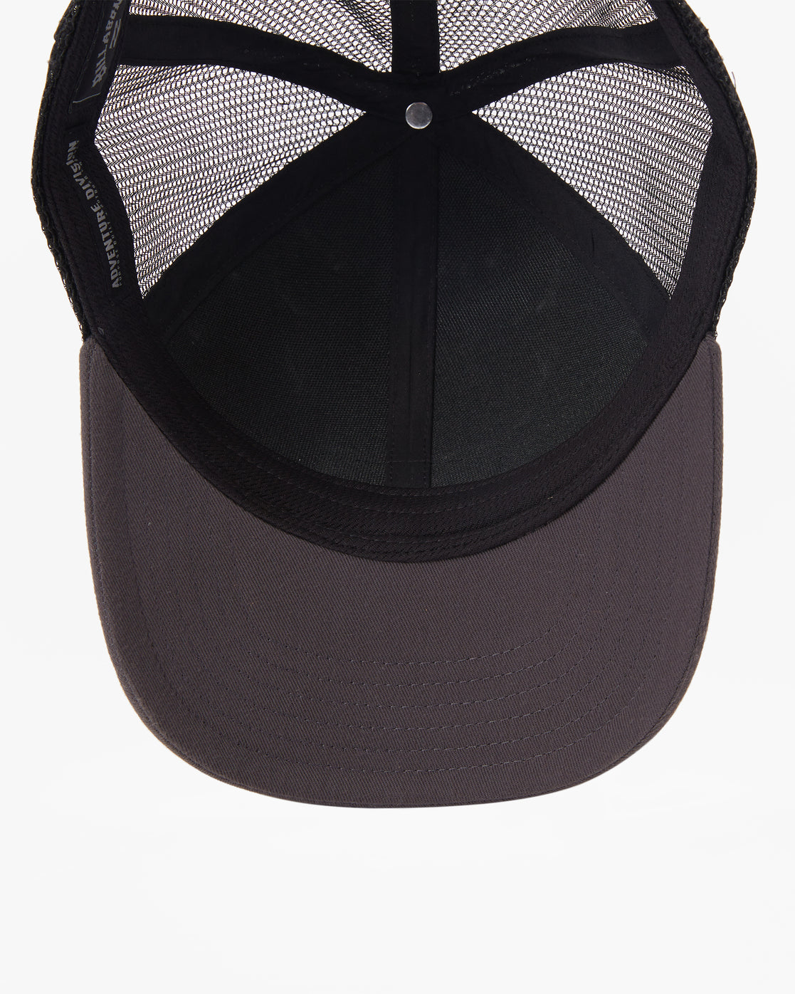 A/Div Walled Trucker Hat - RAVEN