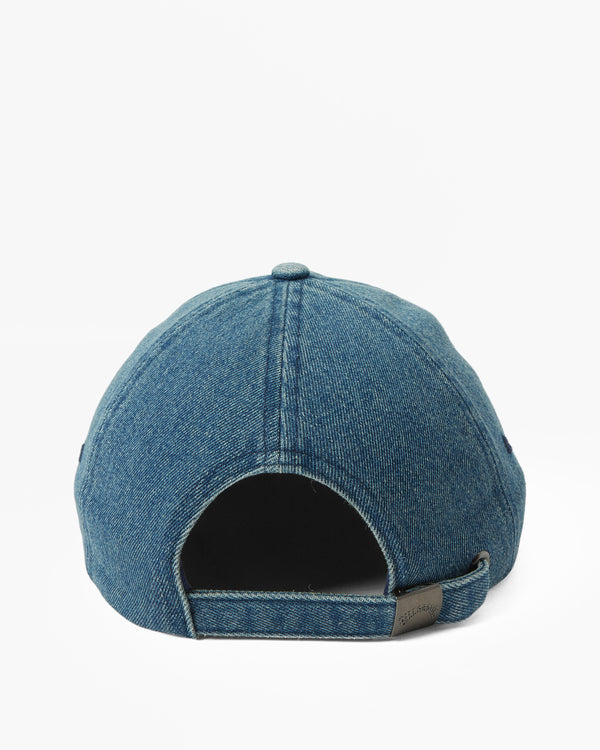 Heritage Strapback Baseball Hat - INDIGO