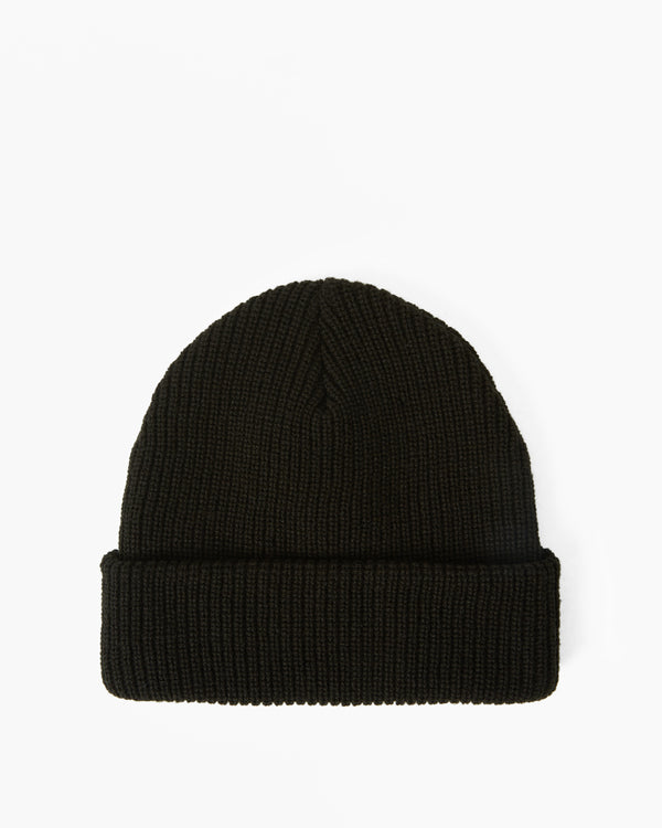 Walled Beanie - BLACK