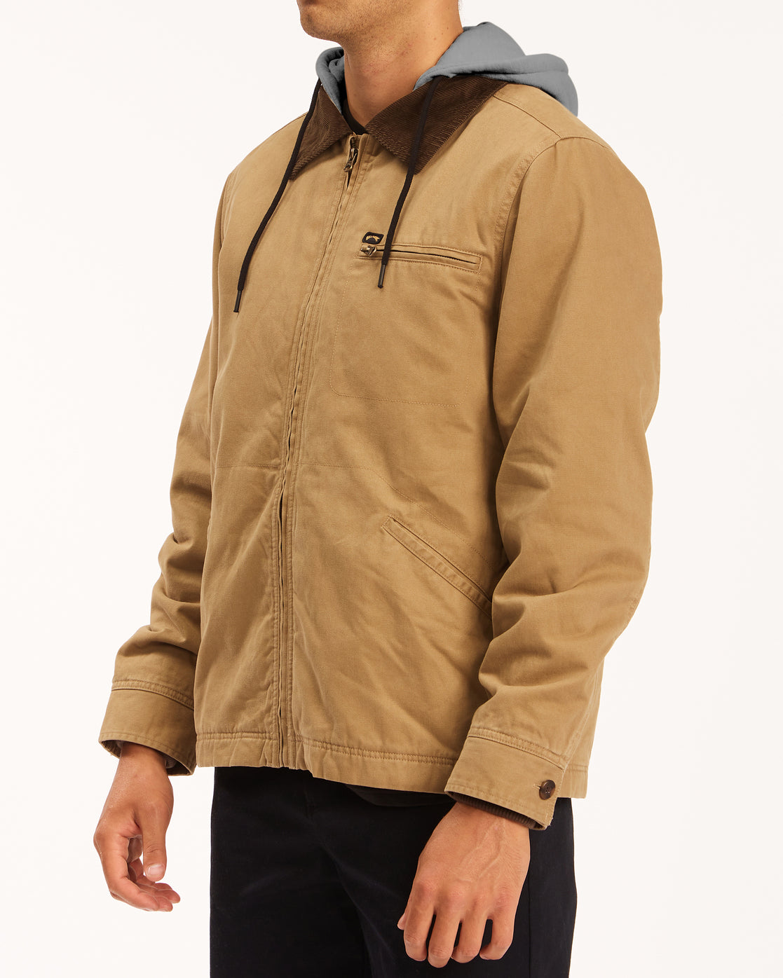 Barlow Hooded Jacket - CLAY