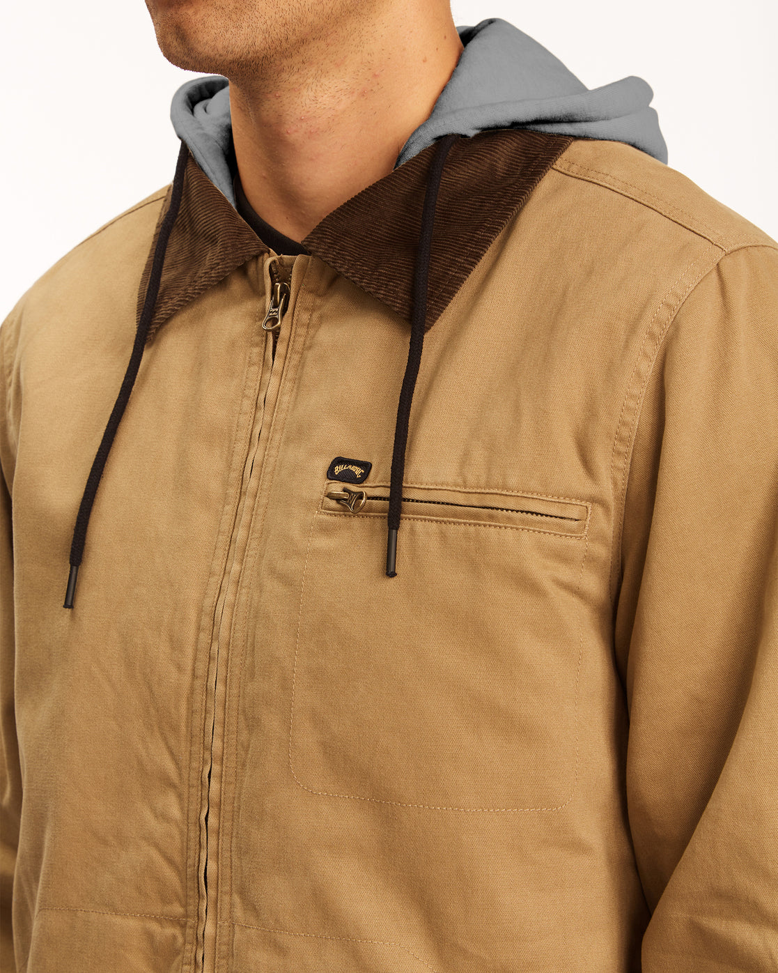 Barlow Hooded Jacket - CLAY