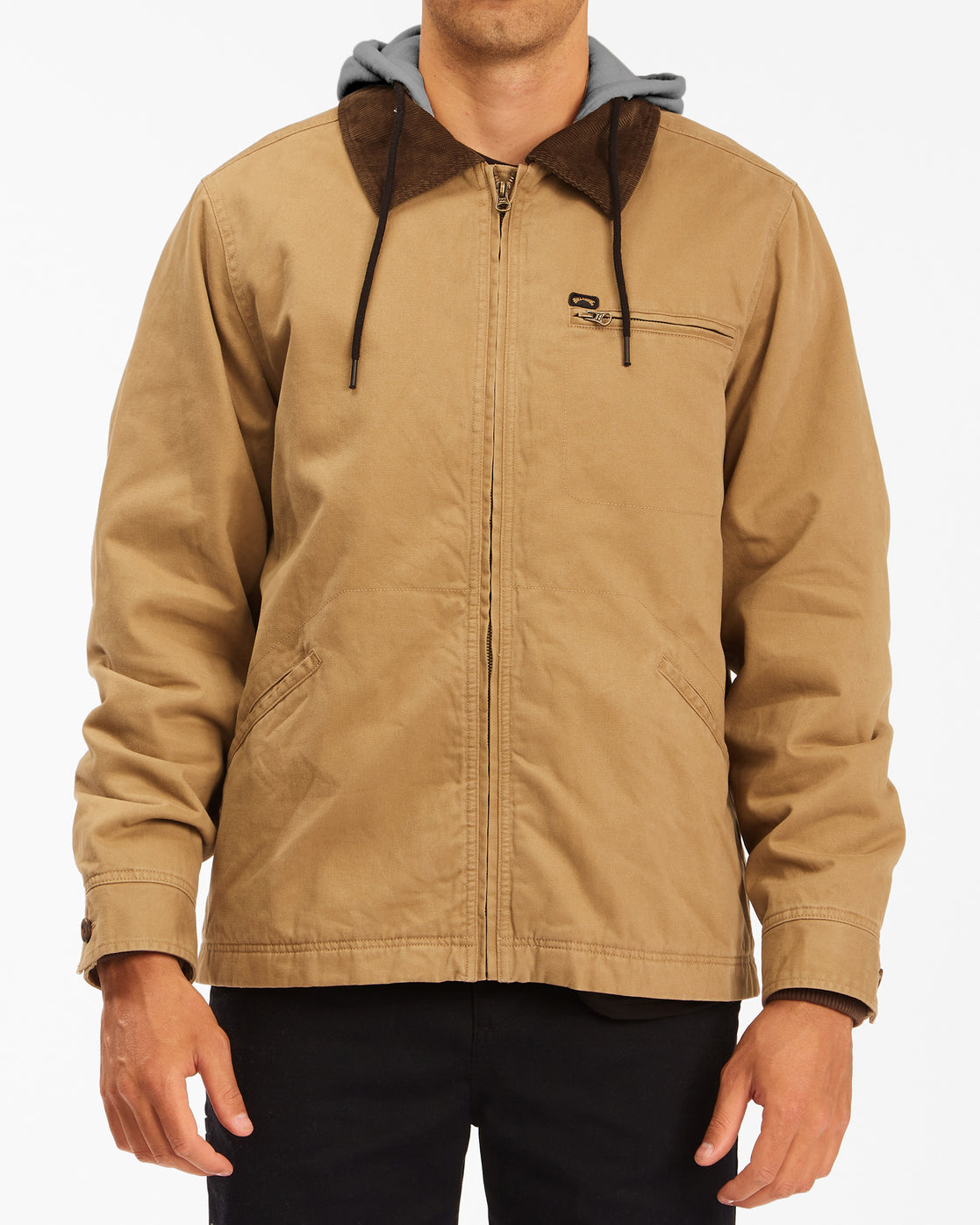 Barlow Hooded Jacket - CLAY
