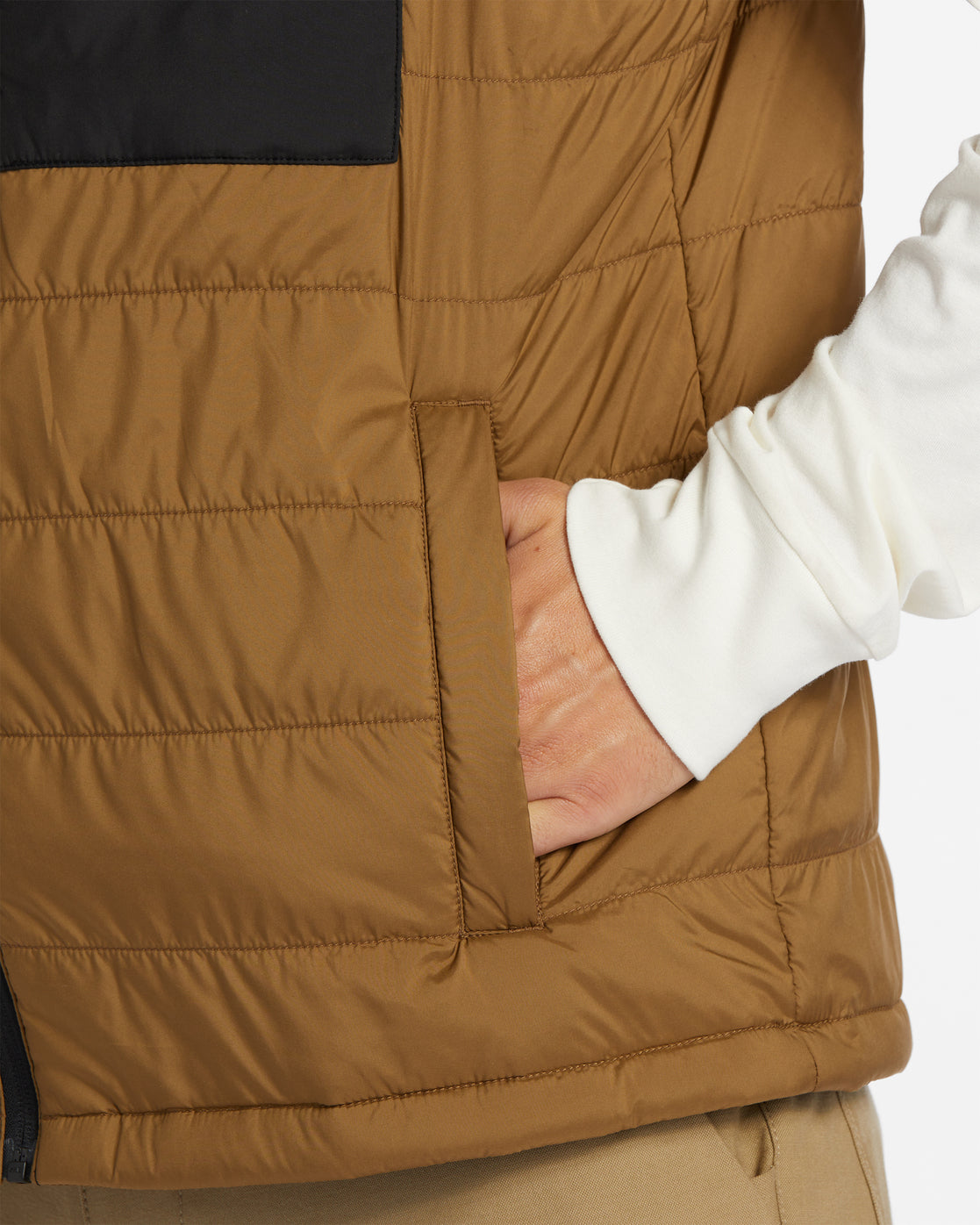 Prism Quilted Vest - OTTER