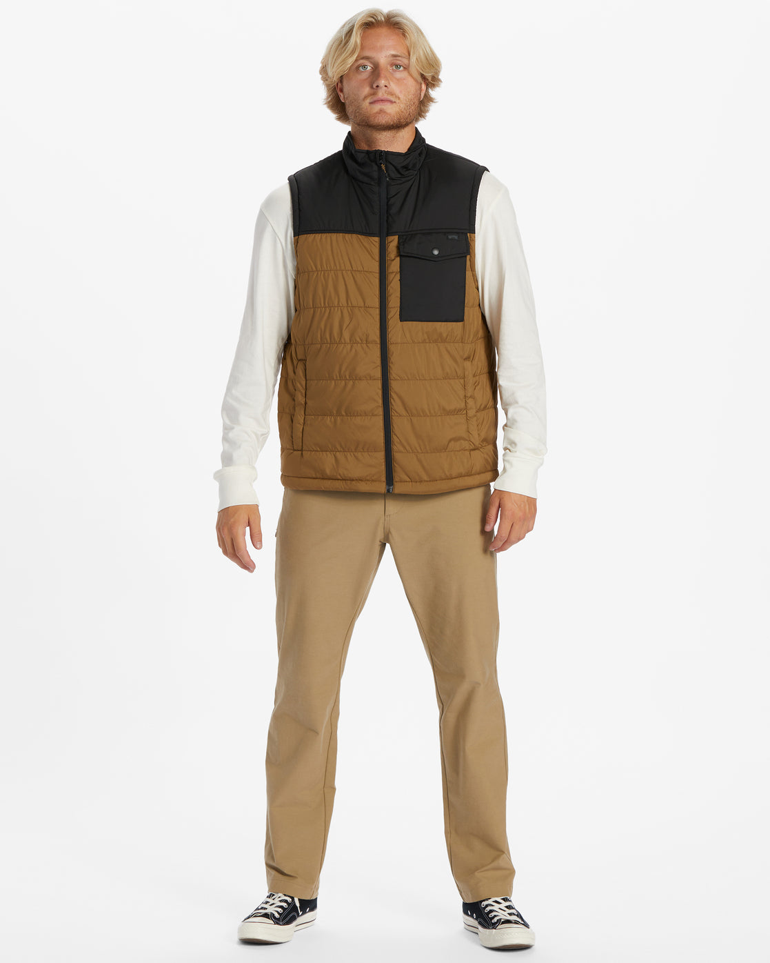 Prism Quilted Vest - OTTER
