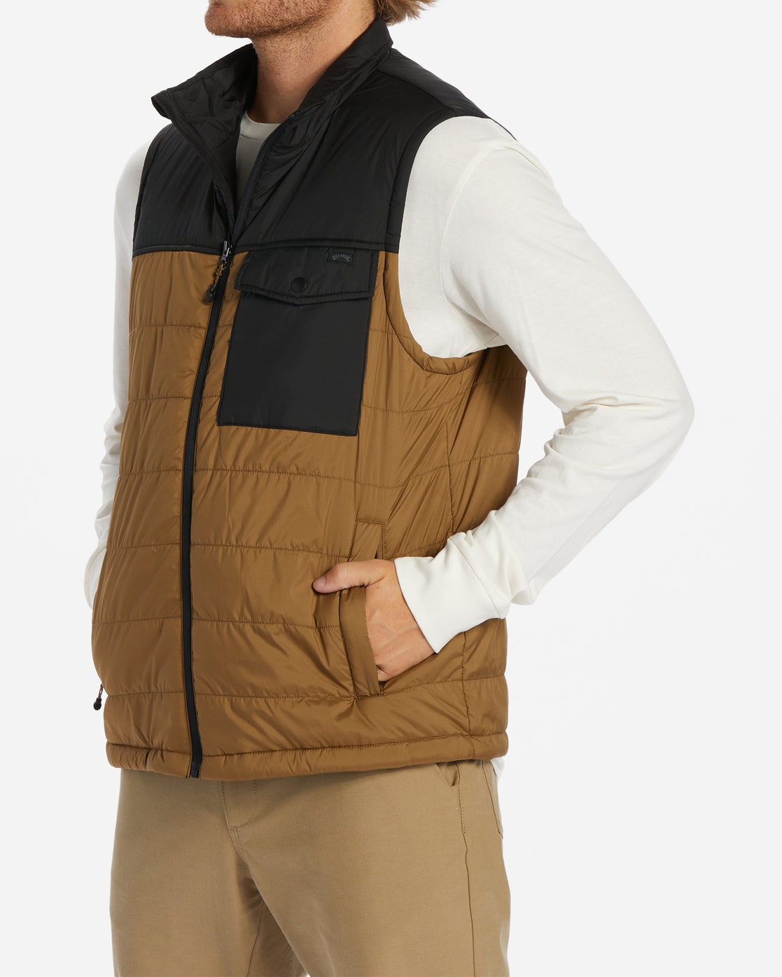 Prism Quilted Vest - OTTER