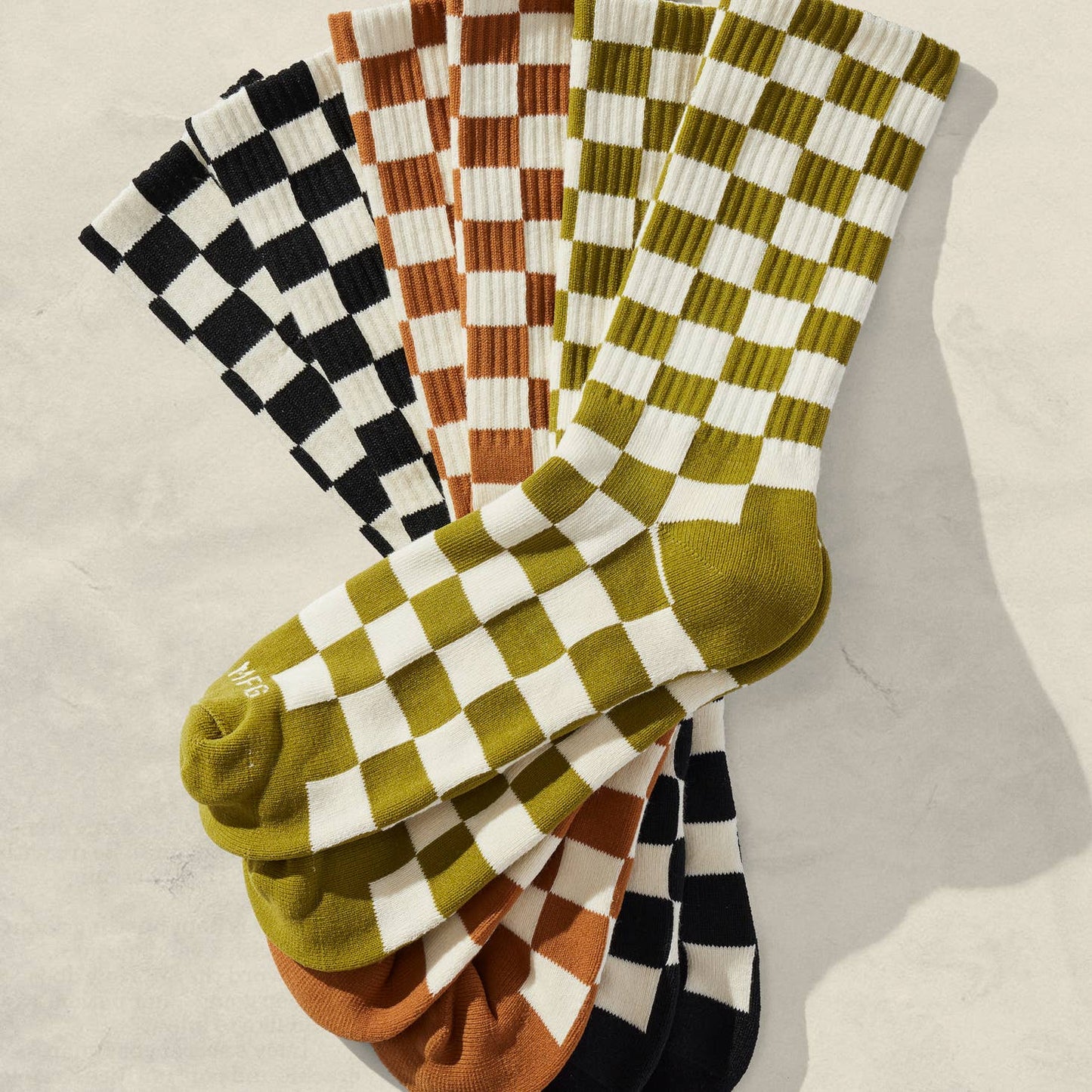 Checkerboard Socks