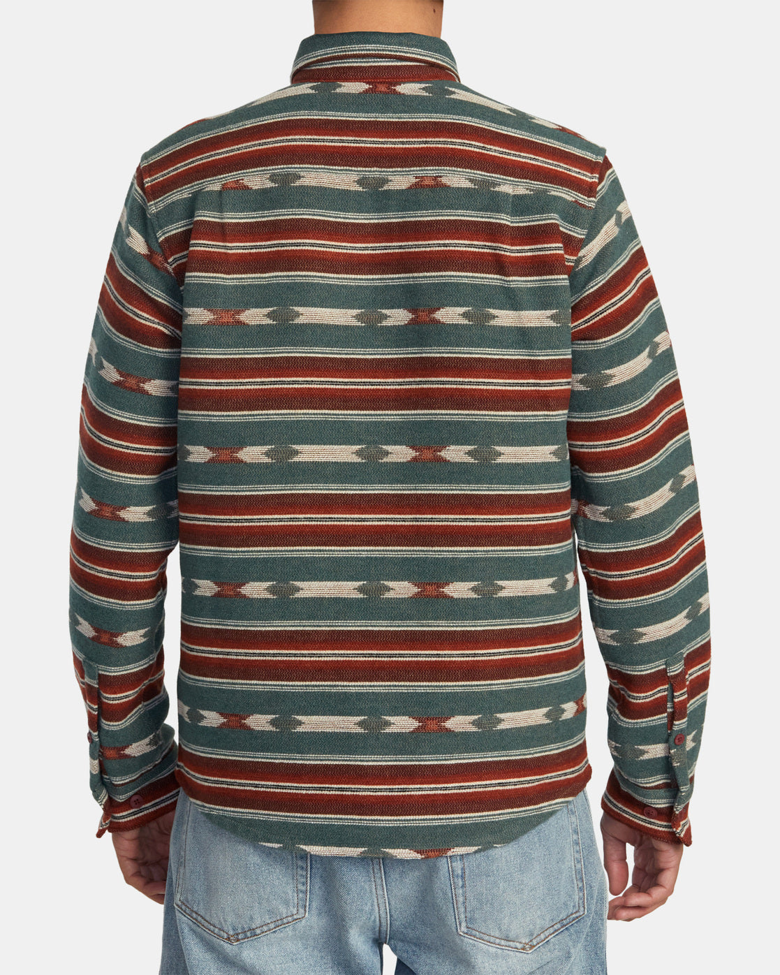 RVCA Blanket Long Sleeve - TEAL