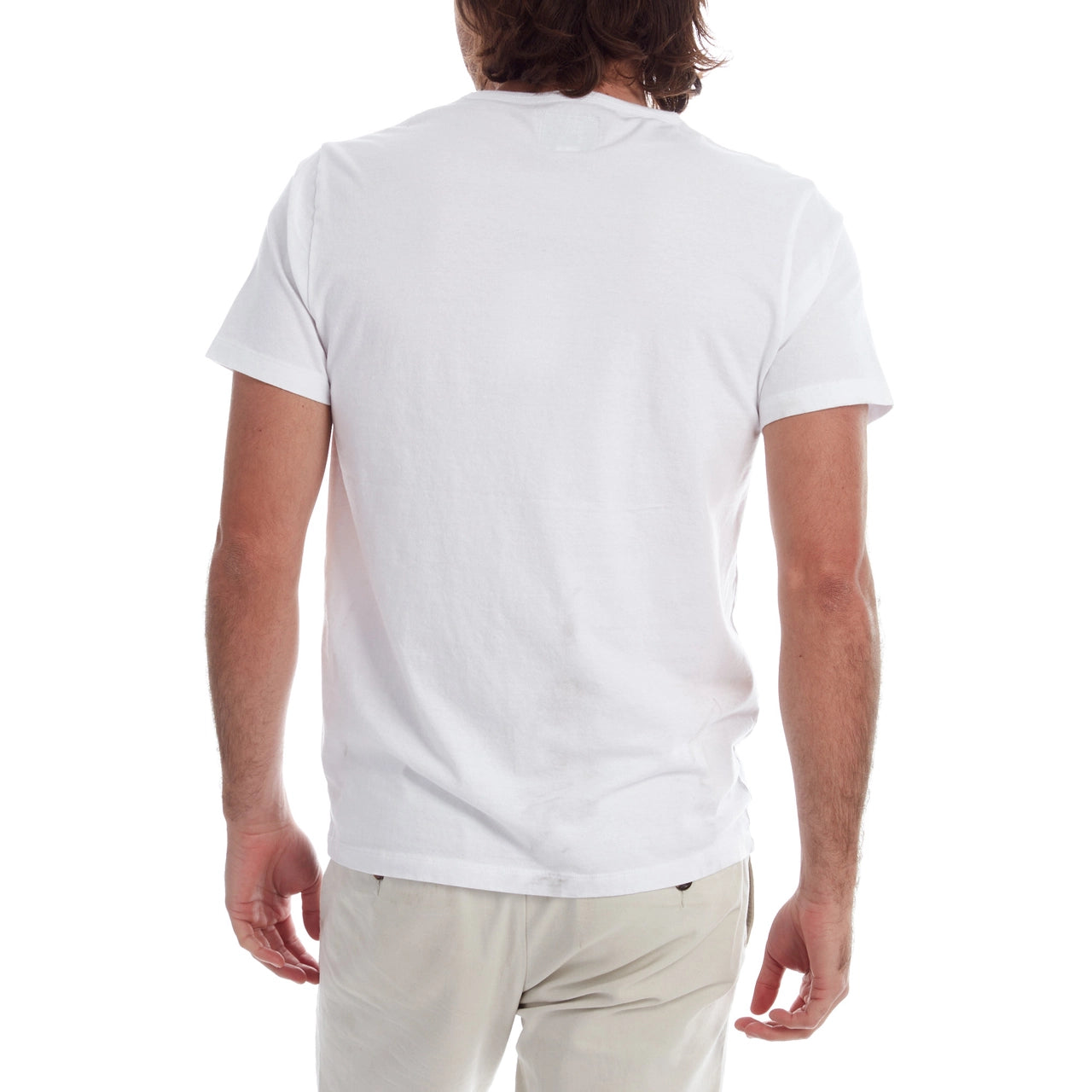 Gavin Basic Pocket Tee - WHITE