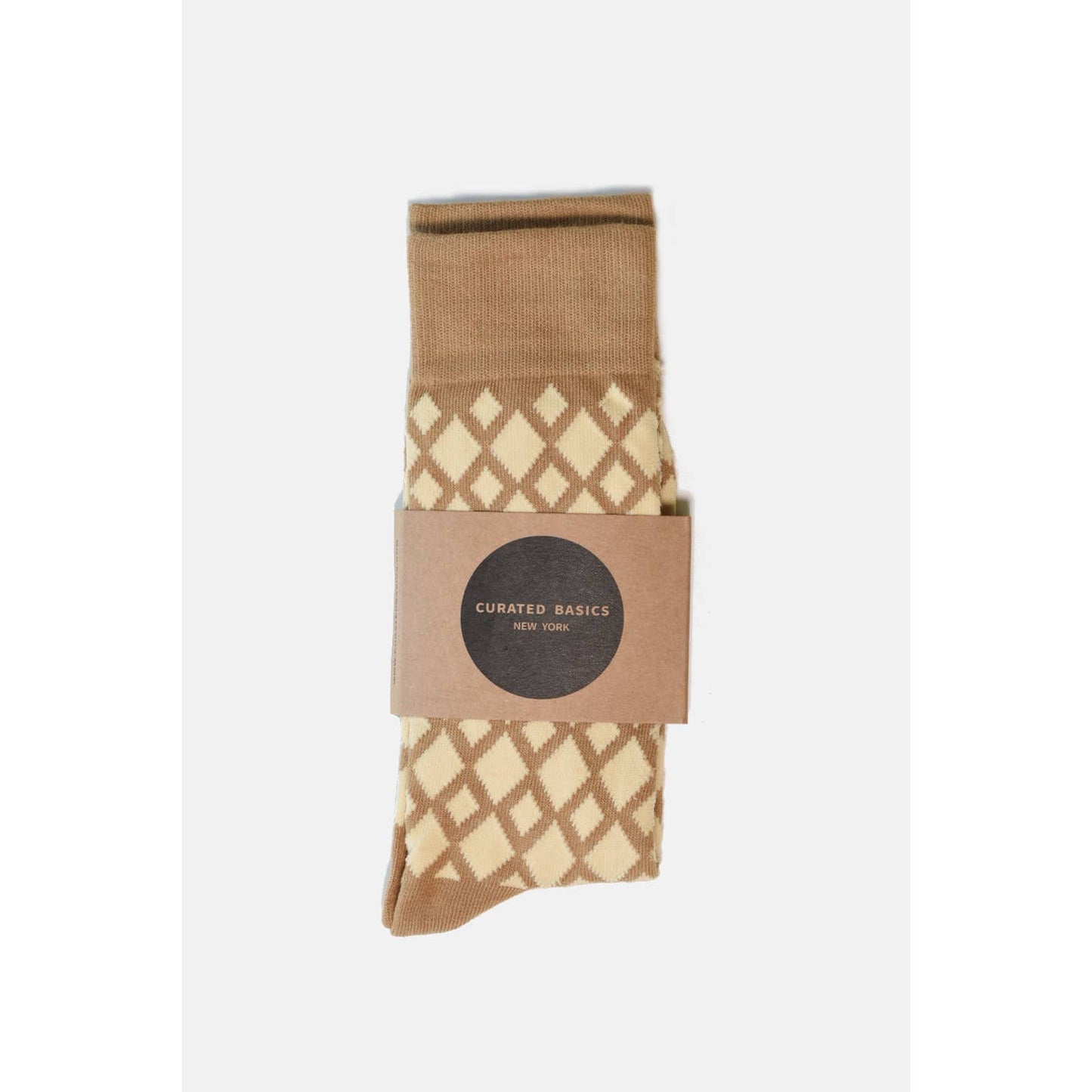 Diamond Socks - KHAKI